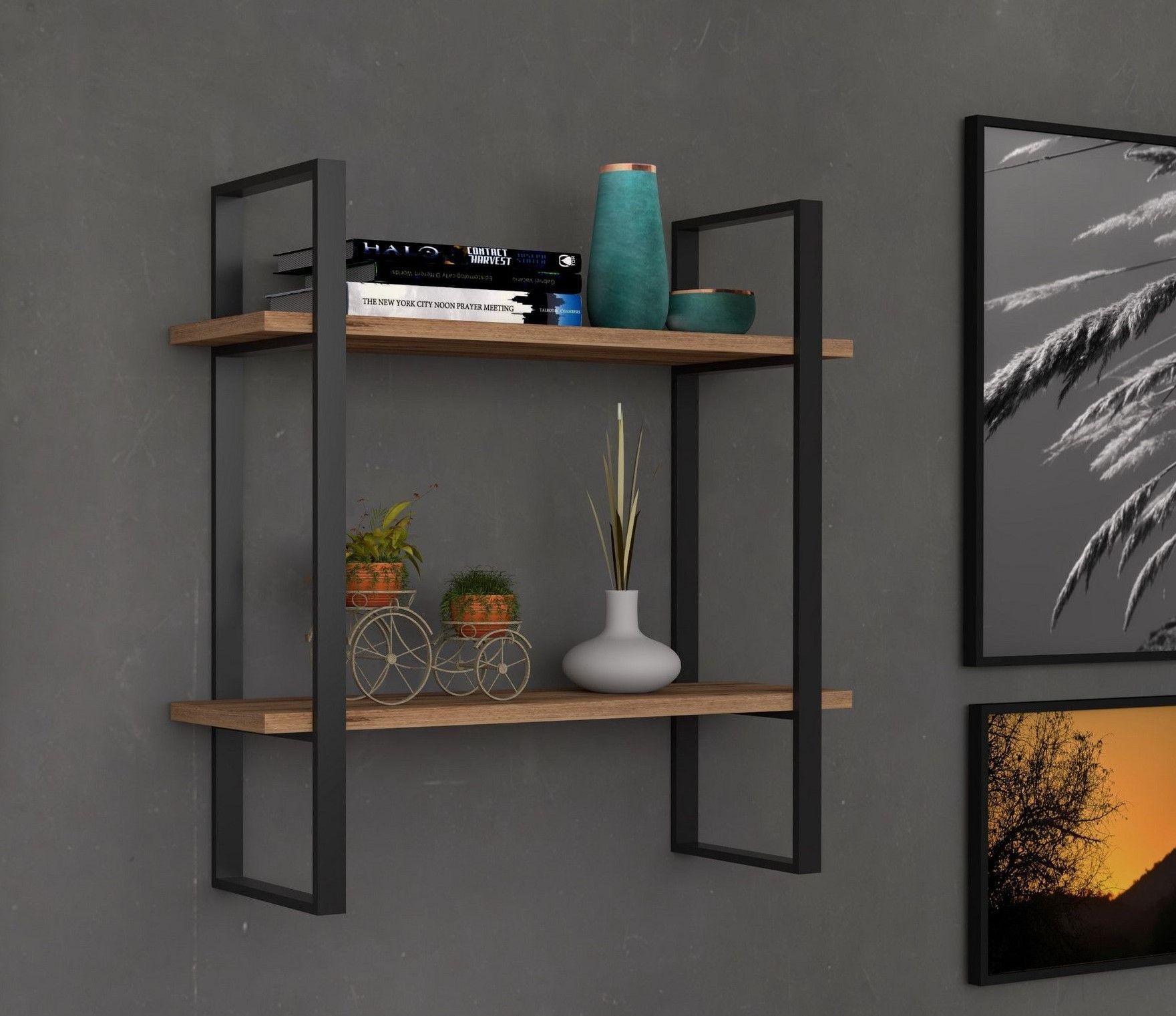 Buba wandplank - Grenen