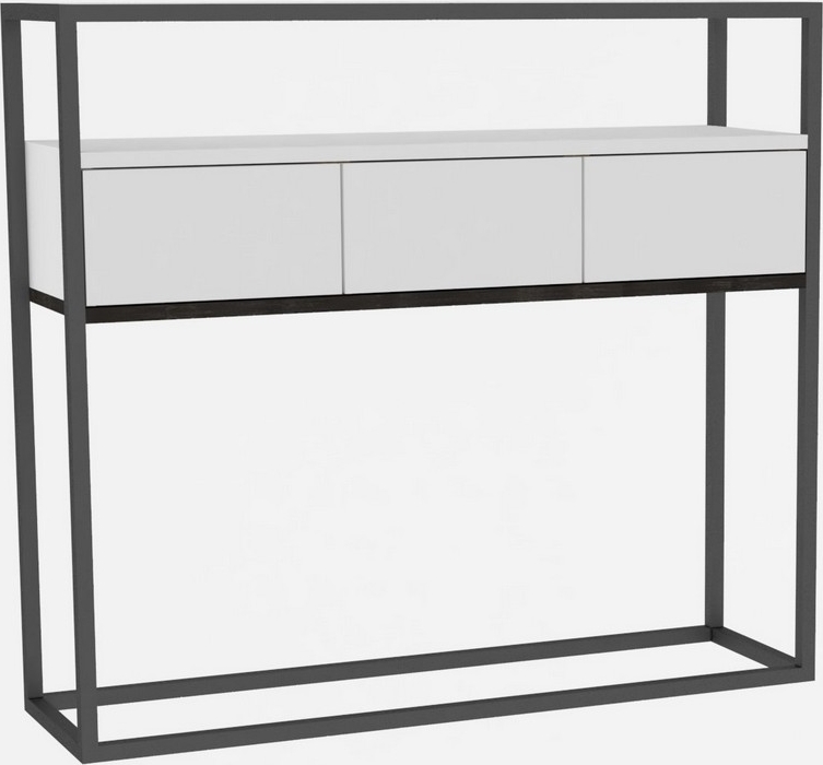 Guarda consoletafel 90 x 34 cm - Wit