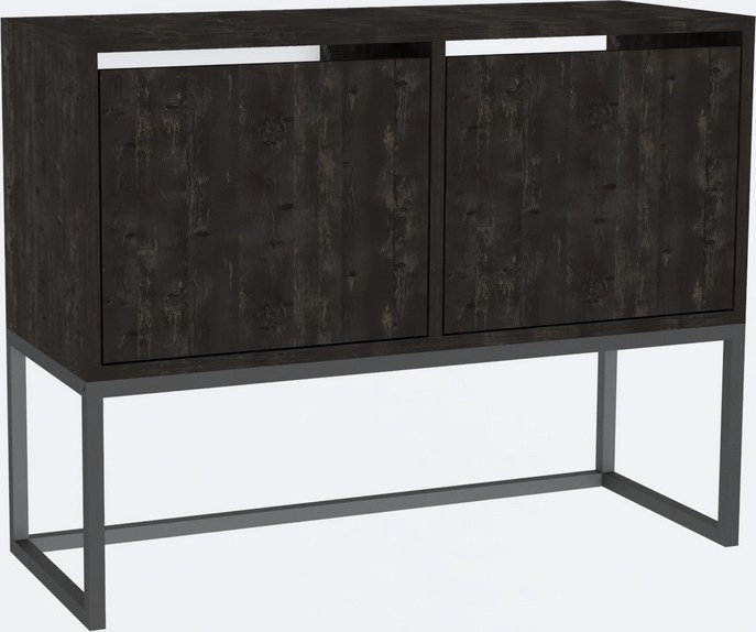 Zermat konsolbord 90 x 34 cm - Antracit