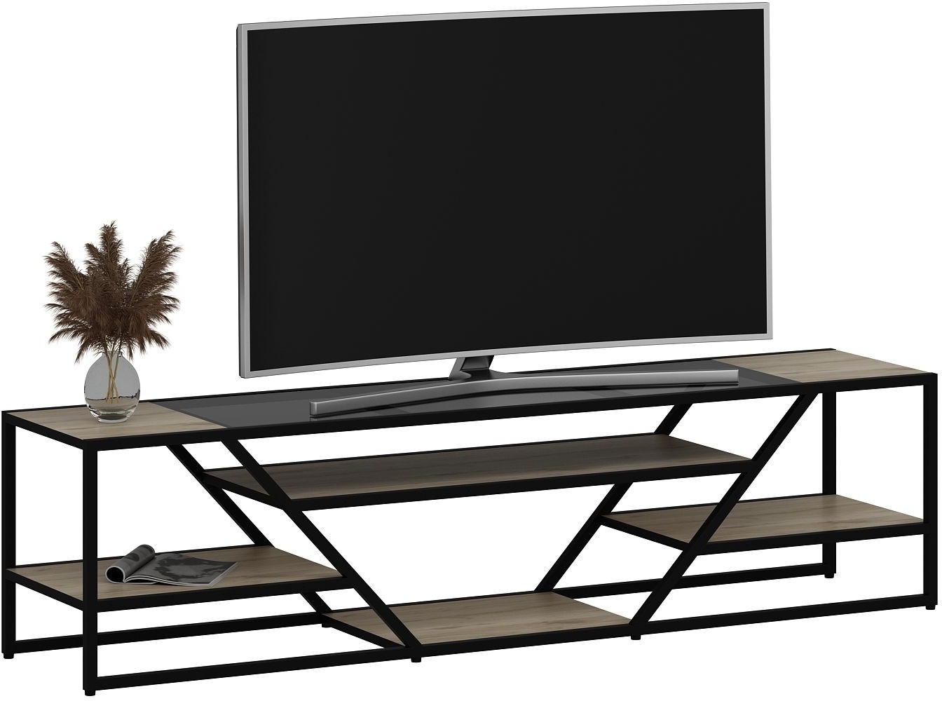 Lora TV-standaard - Zwart