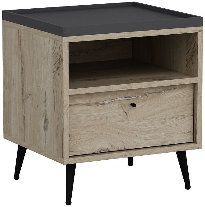 Lara nachtkastje - Walnoot