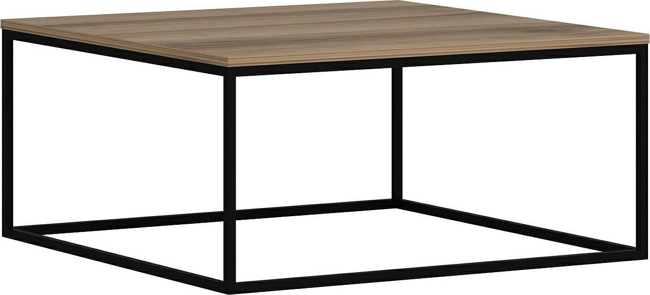 Loni salontafel 90 x 90 cm - Donkerbruin Loni salontafel 90 x 90 cm - Donkerbruin