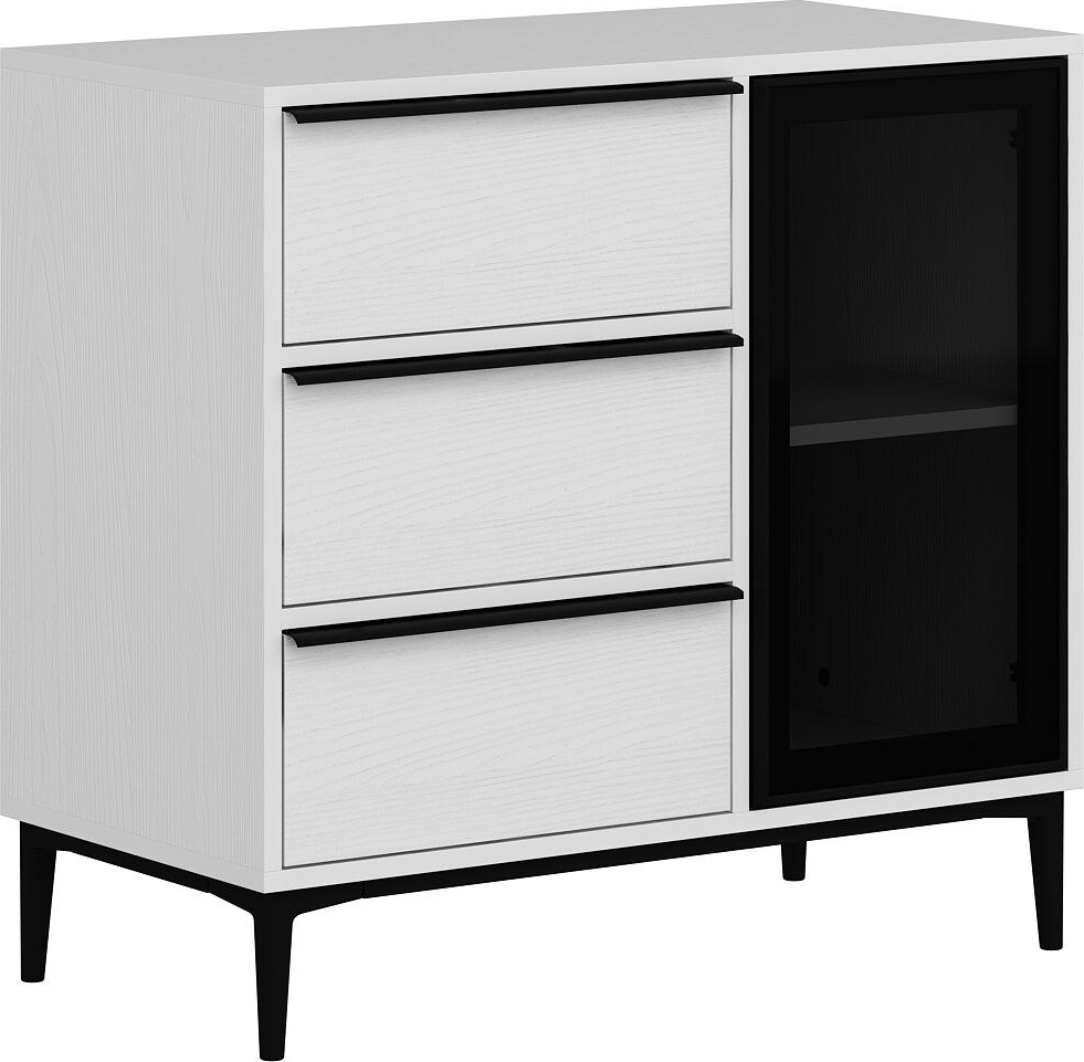 Verhoogde ladekast - Wit