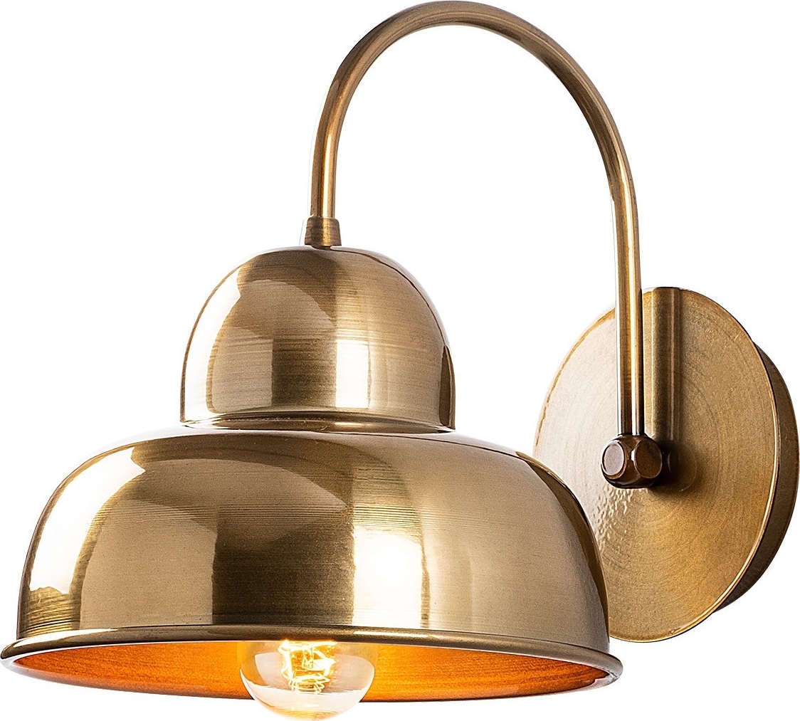 Bergamo wandlamp - Goud