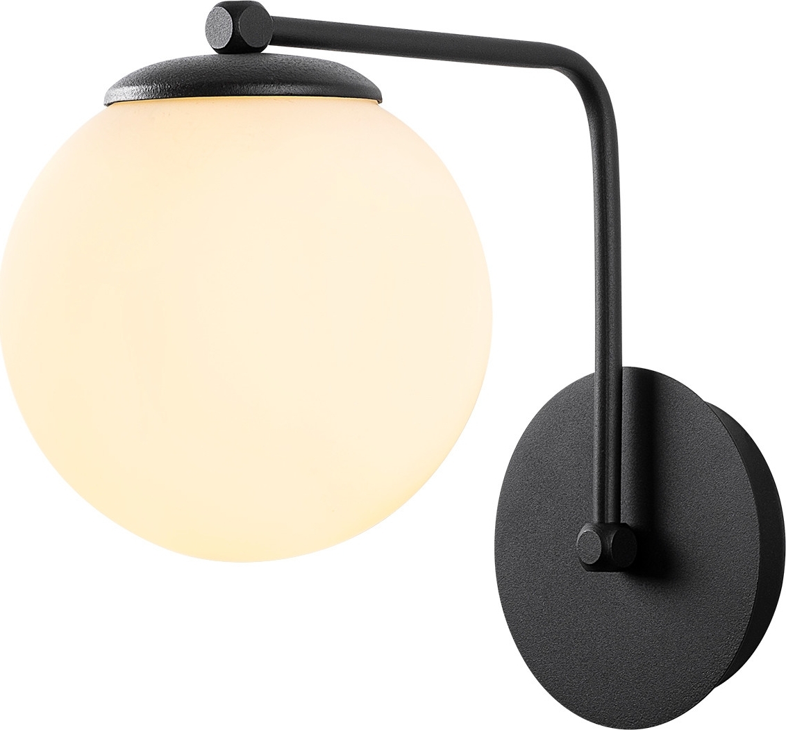 Daisy wandlamp 147-A - Zwart