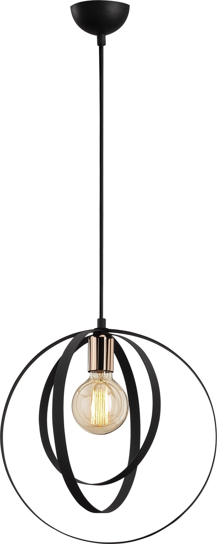 Viviane plafondlamp - Zwart