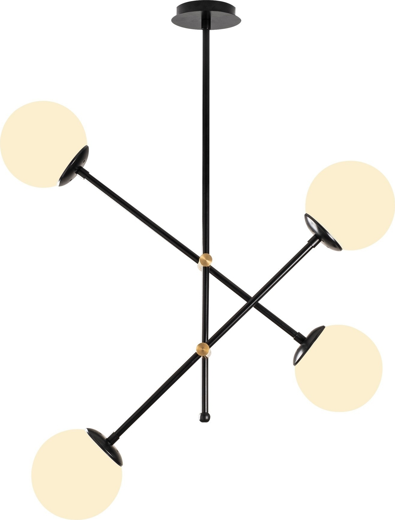 Mudoni plafondlamp 631-S - Zwart