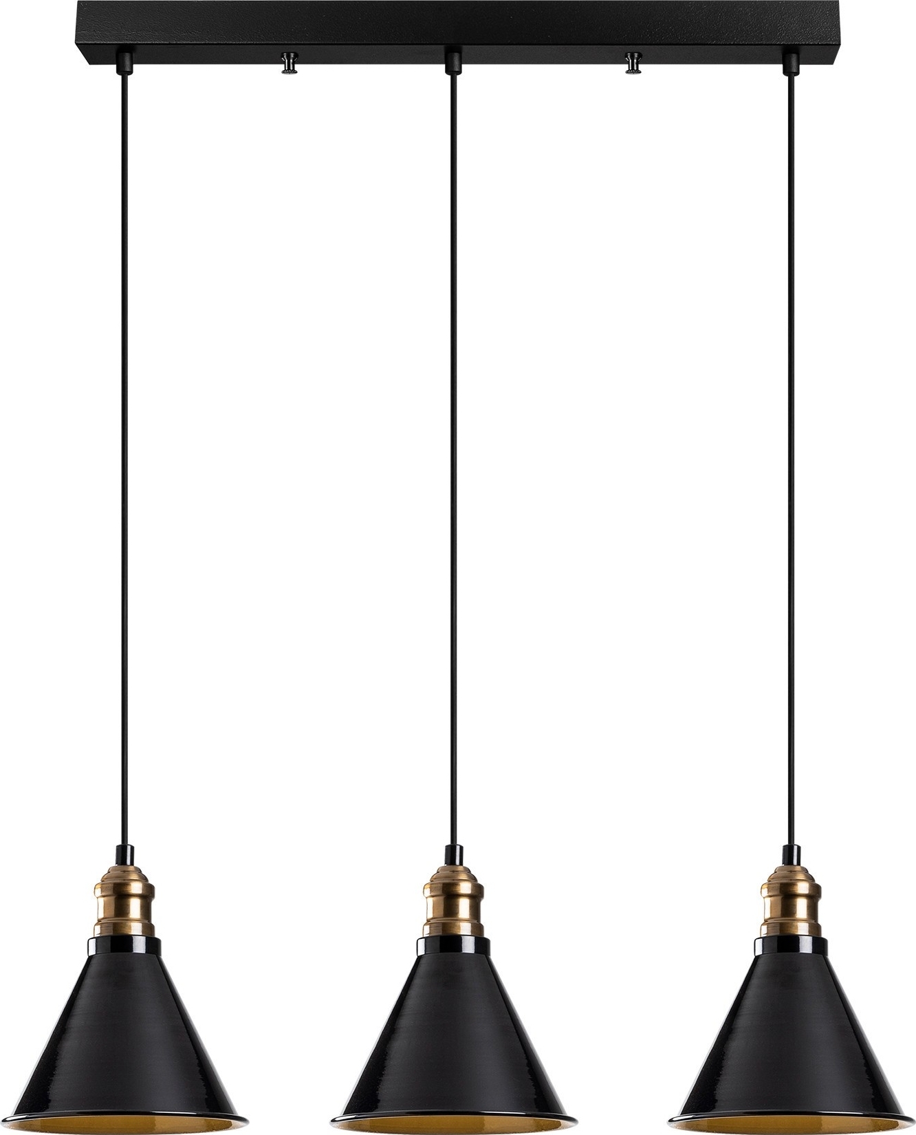 Berkeley plafondlamp 251-S1 - Zwart