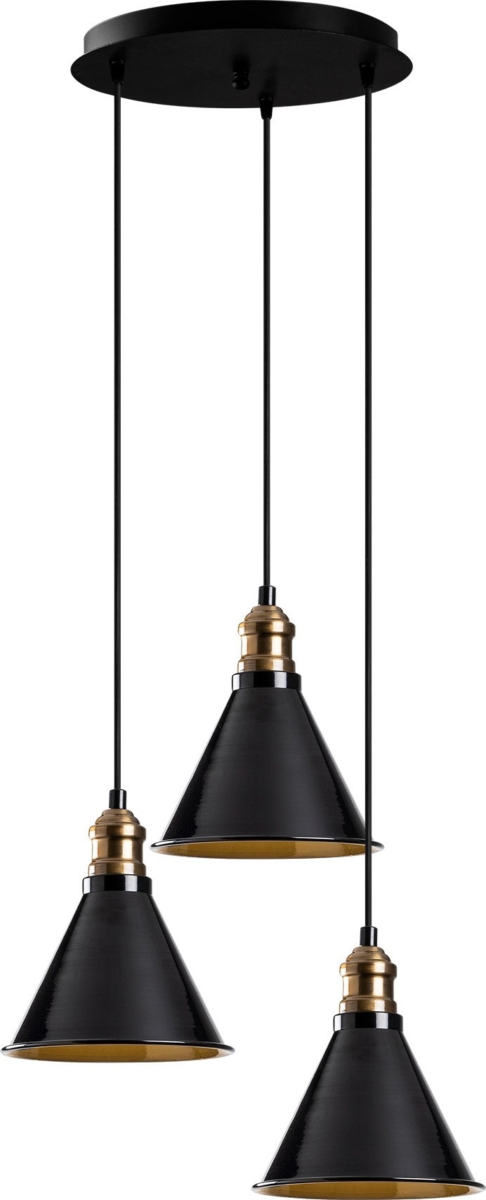 Berkeley plafondlamp 251-S2 - Zwart