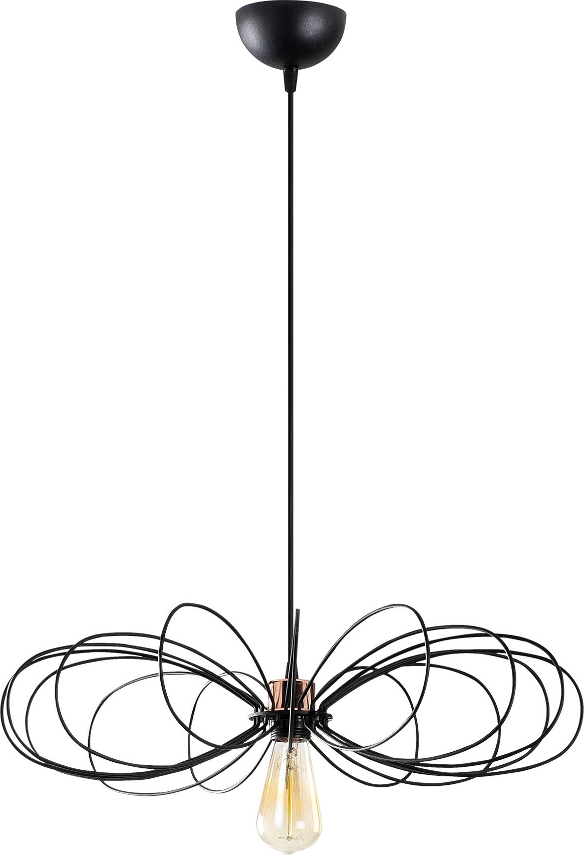 Plafondlamp Heddy - Zwart