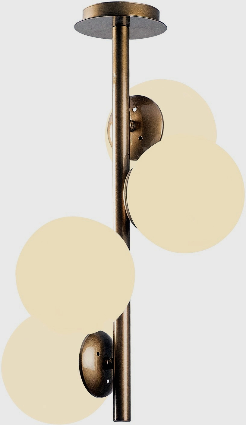 Faze plafondlamp 138 - Goud/wit Faze plafondlamp 138 - Goud/wit