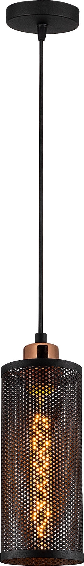 Amason plafondlamp N-981 - Zwart/brons