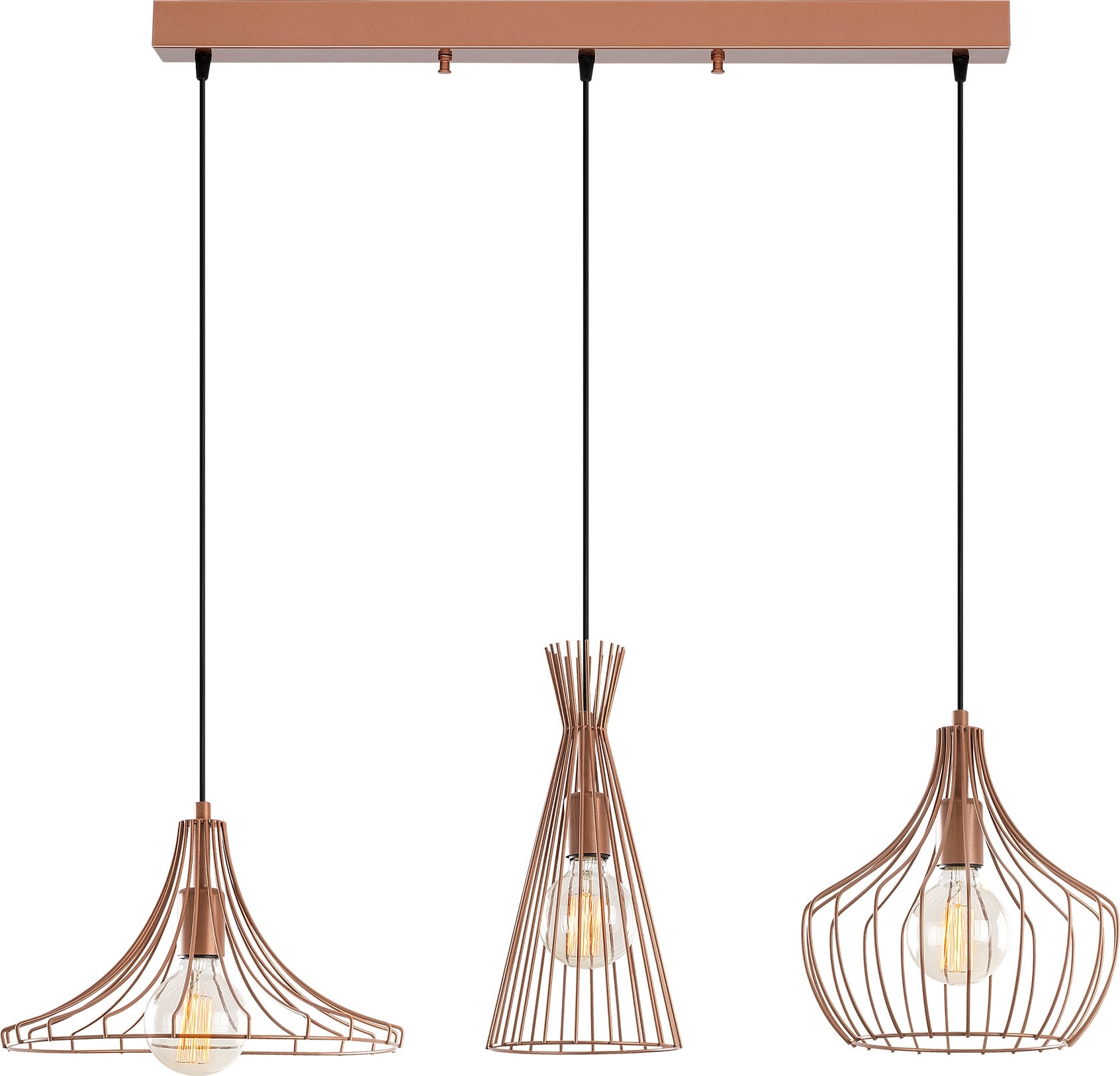 Mezo plafondlamp N-1285 - Koper