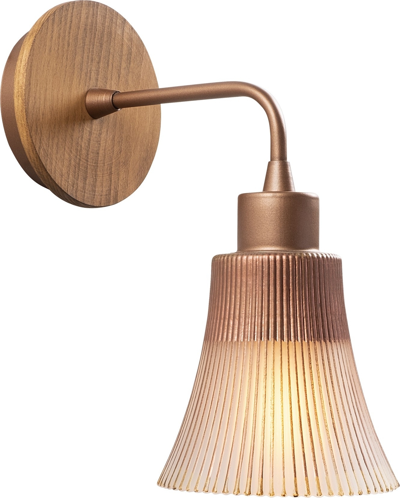 Foca wandlamp N-130 - Koper
