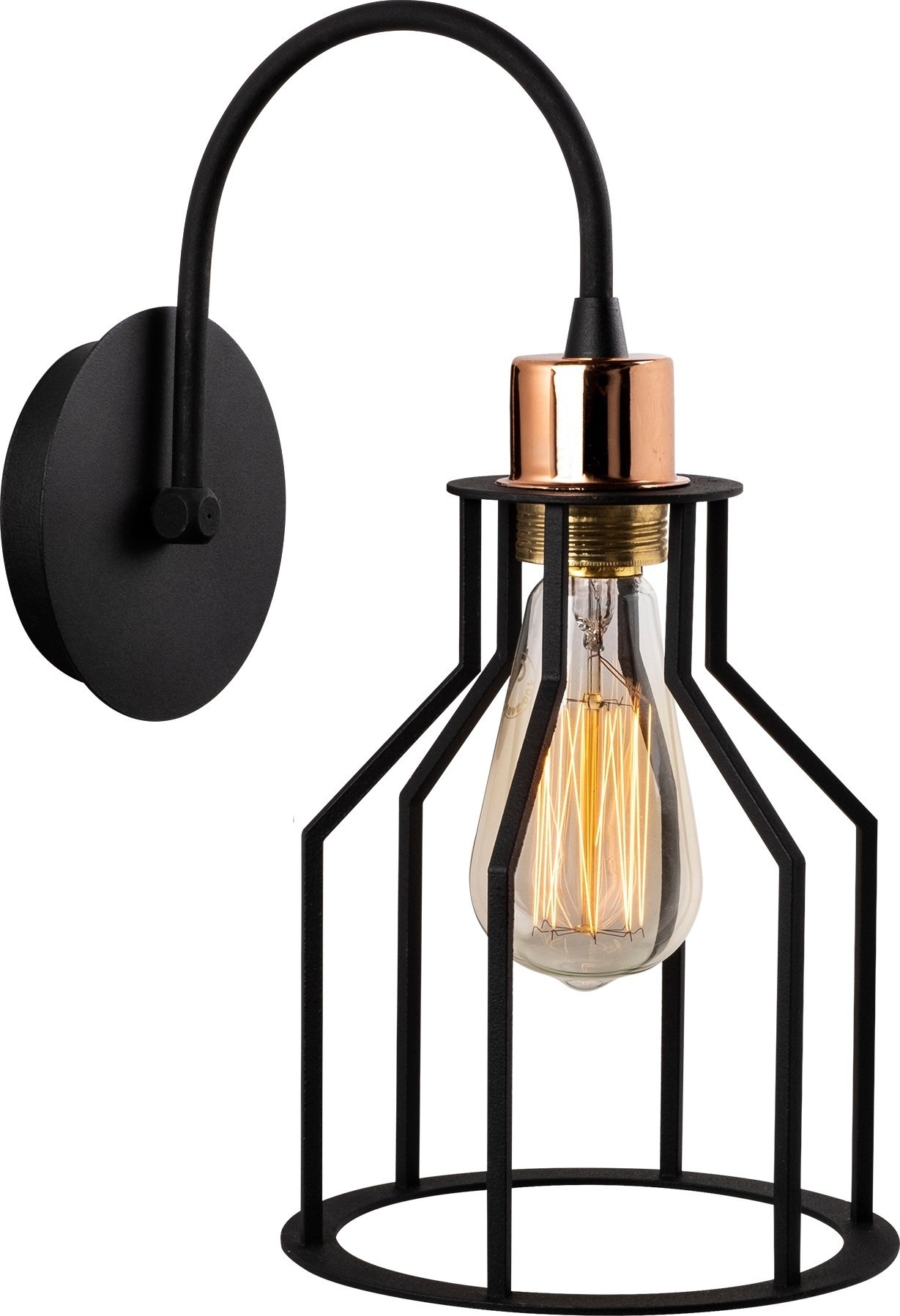 Alacati wandlamp - Zwart Alacati wandlamp - Zwart