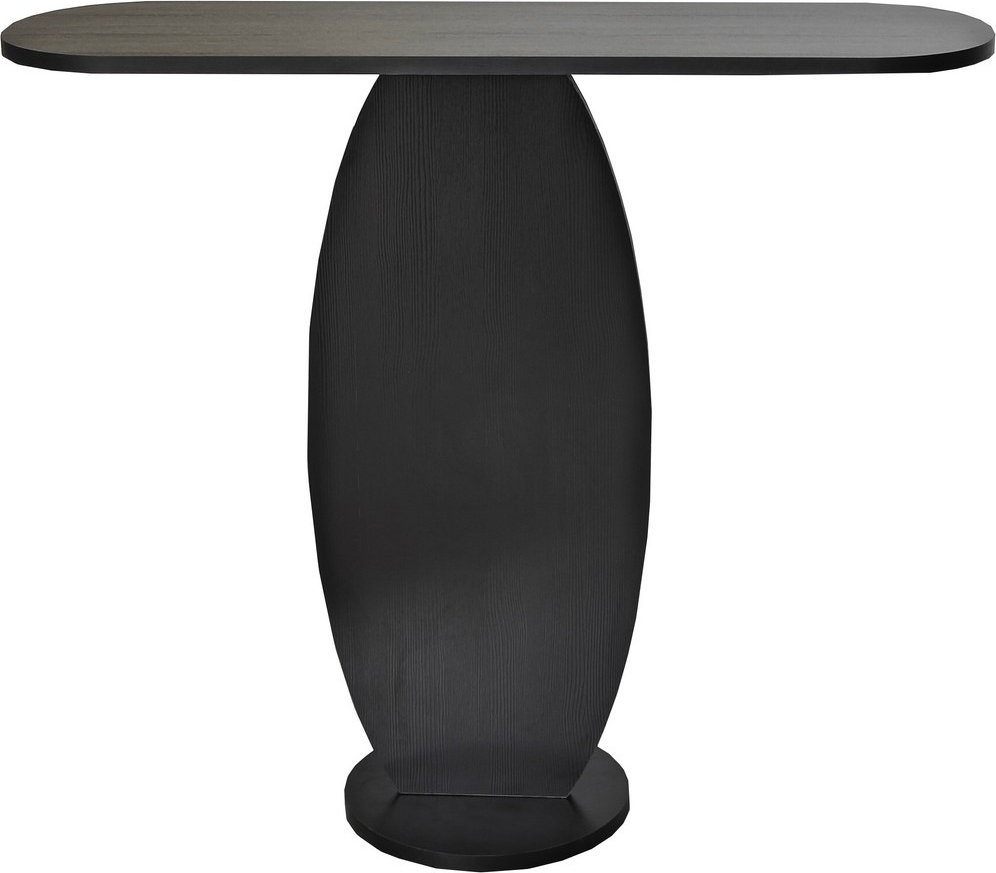 Ellittica avlastningsbord 100 x 30 cm - Antracit