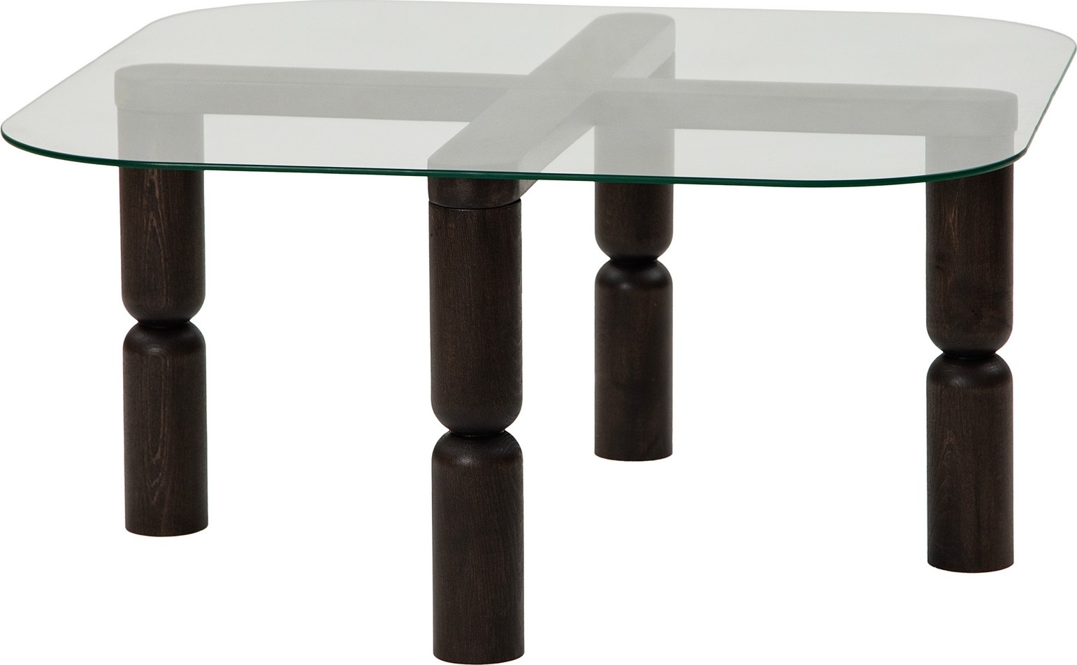 Kei salontafel 80 x 80 cm - Antraciet