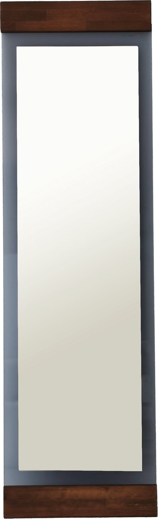 Murano vloerspiegel - Walnoot/rook Murano vloerspiegel - Walnoot/rook