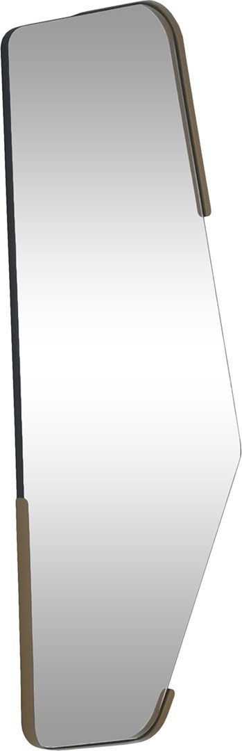 Irregular spegel - Svart