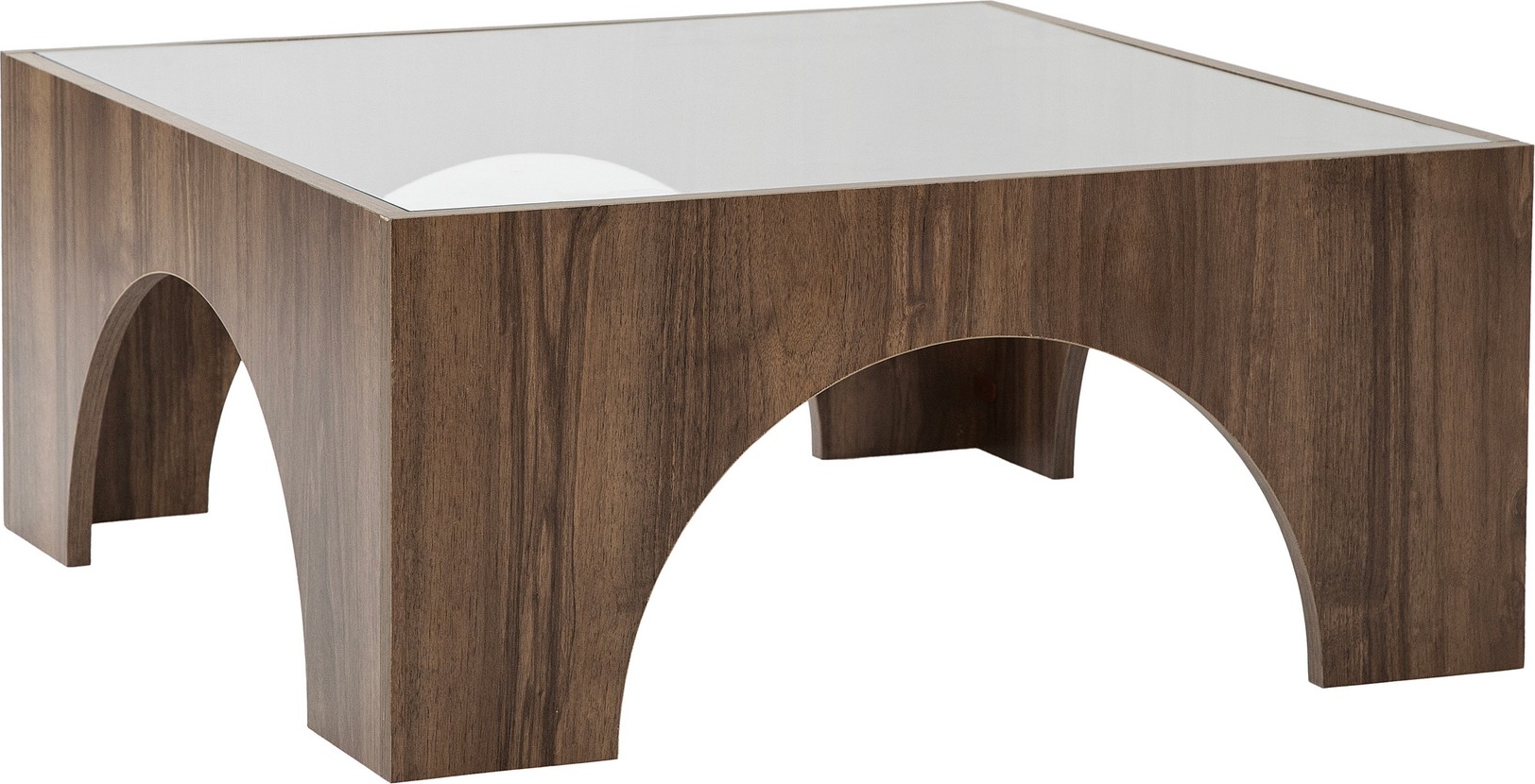 Seine salontafel 80 x 80 cm - Walnoot