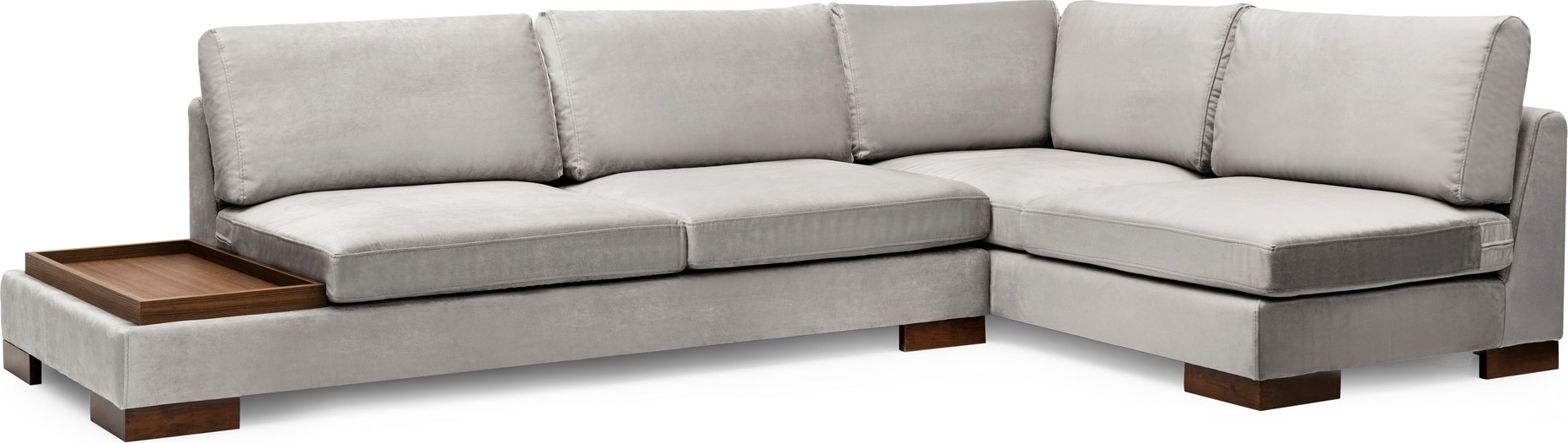 Tulip h�rnsoffa - Ljusgr�