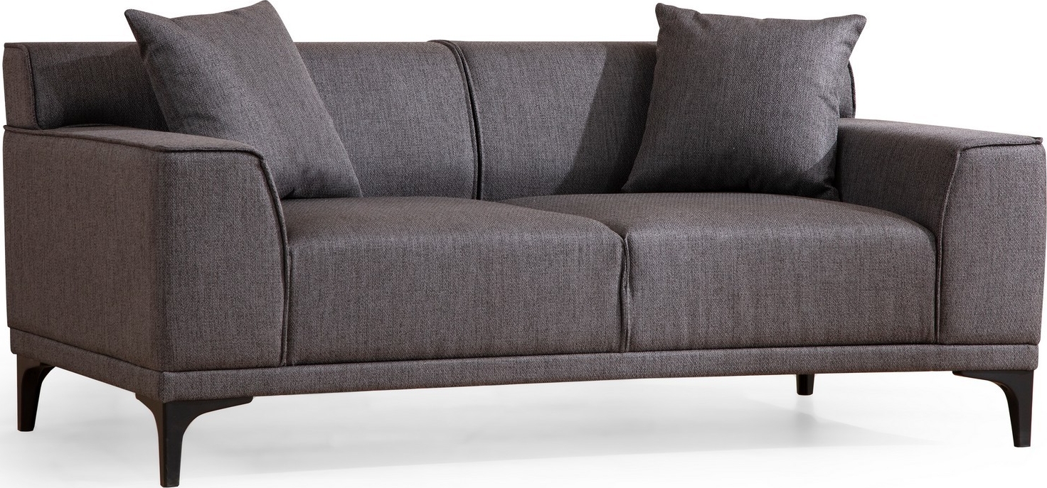 Petra 2-sits soffa - Antracit
