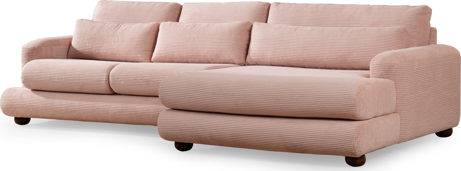 River divansoffa h�ger - Rosa