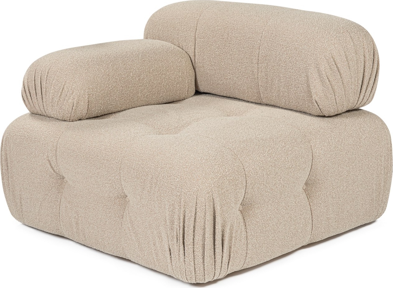 Blanca vänstermodul - Mörk beige Blanca vänstermodul - Mörk beige