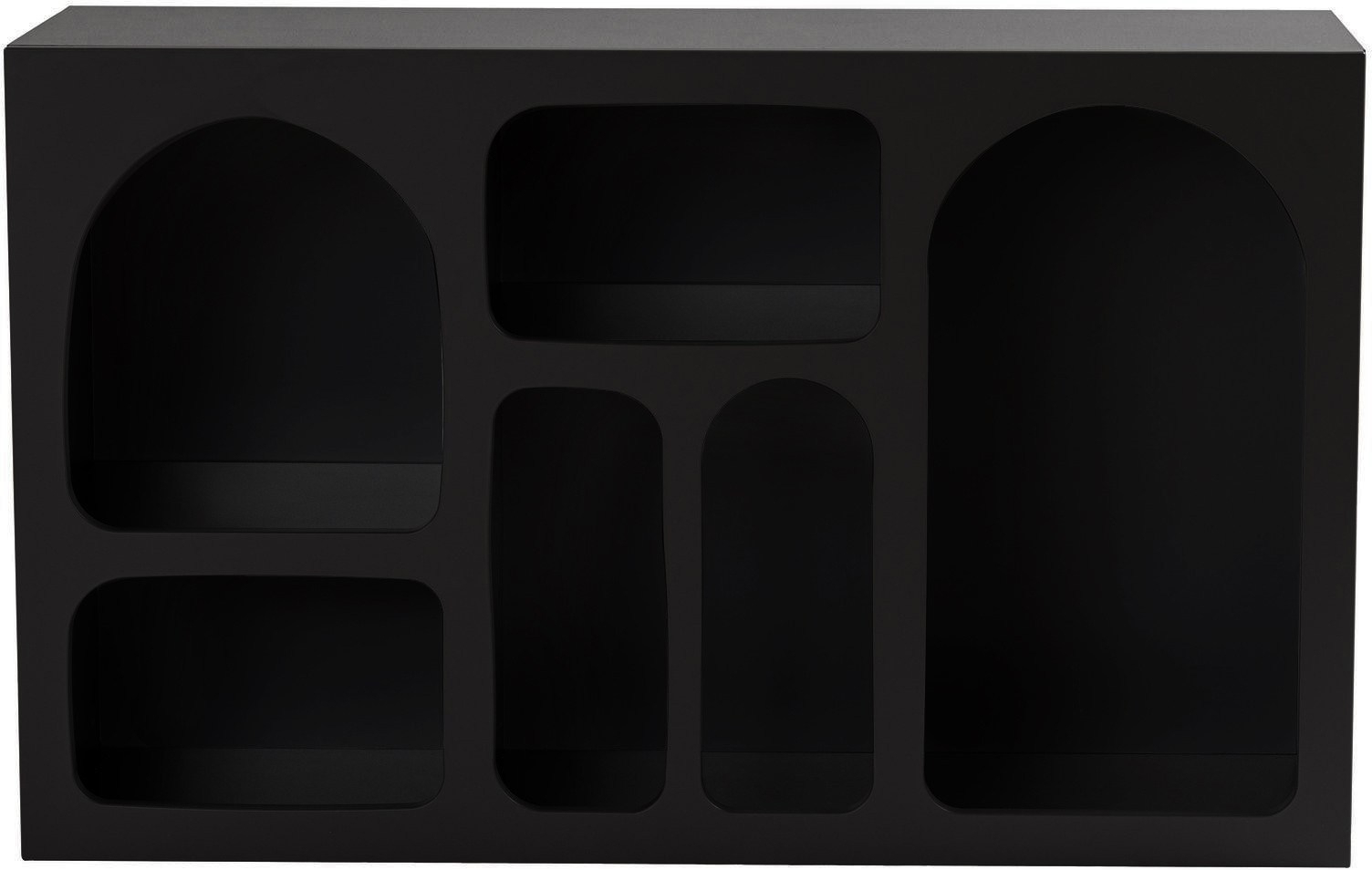 Liva hylla B:120 cm - Svart