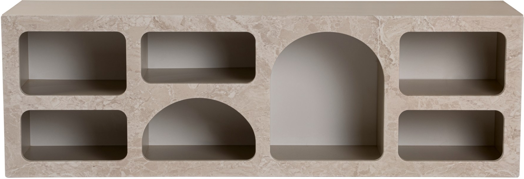 Liva plank B: 160 cm - Travertijn