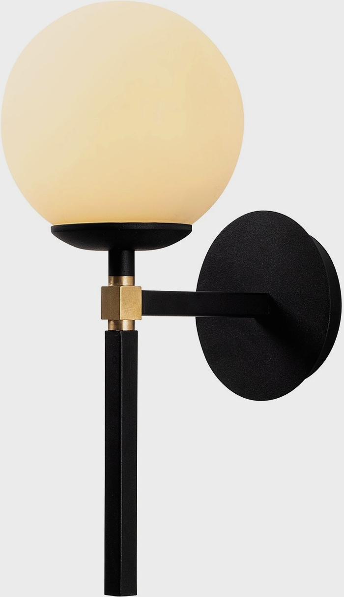 Gondol v�gglampa 3041 - Svart/vit