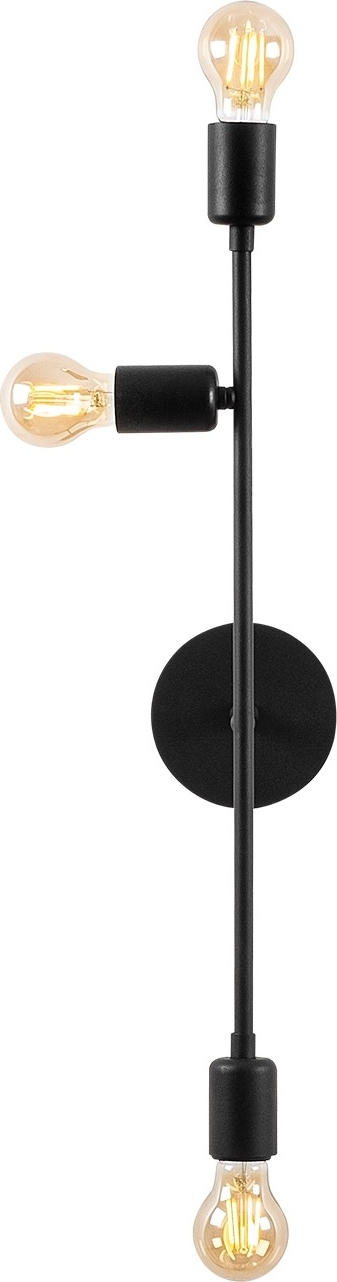 Nachtkastwandlamp 3162 - Zwart