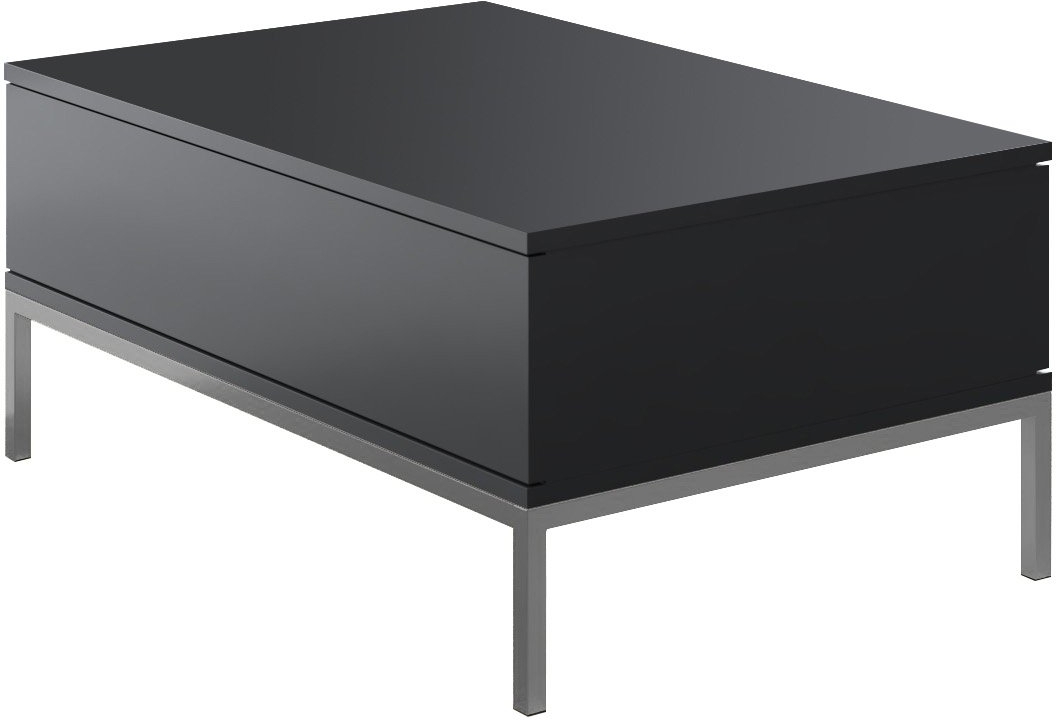 Lord salontafel 90 x 60 cm - Antraciet/zilver Lord salontafel 90 x 60 cm - Antraciet/zilver