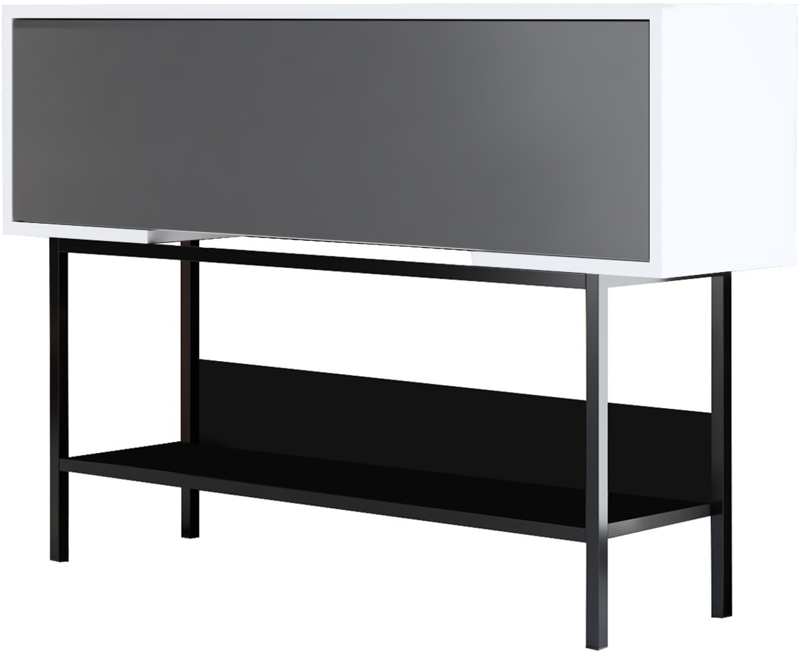 Forceer reli�f tafel - Antraciet/wit/zilver