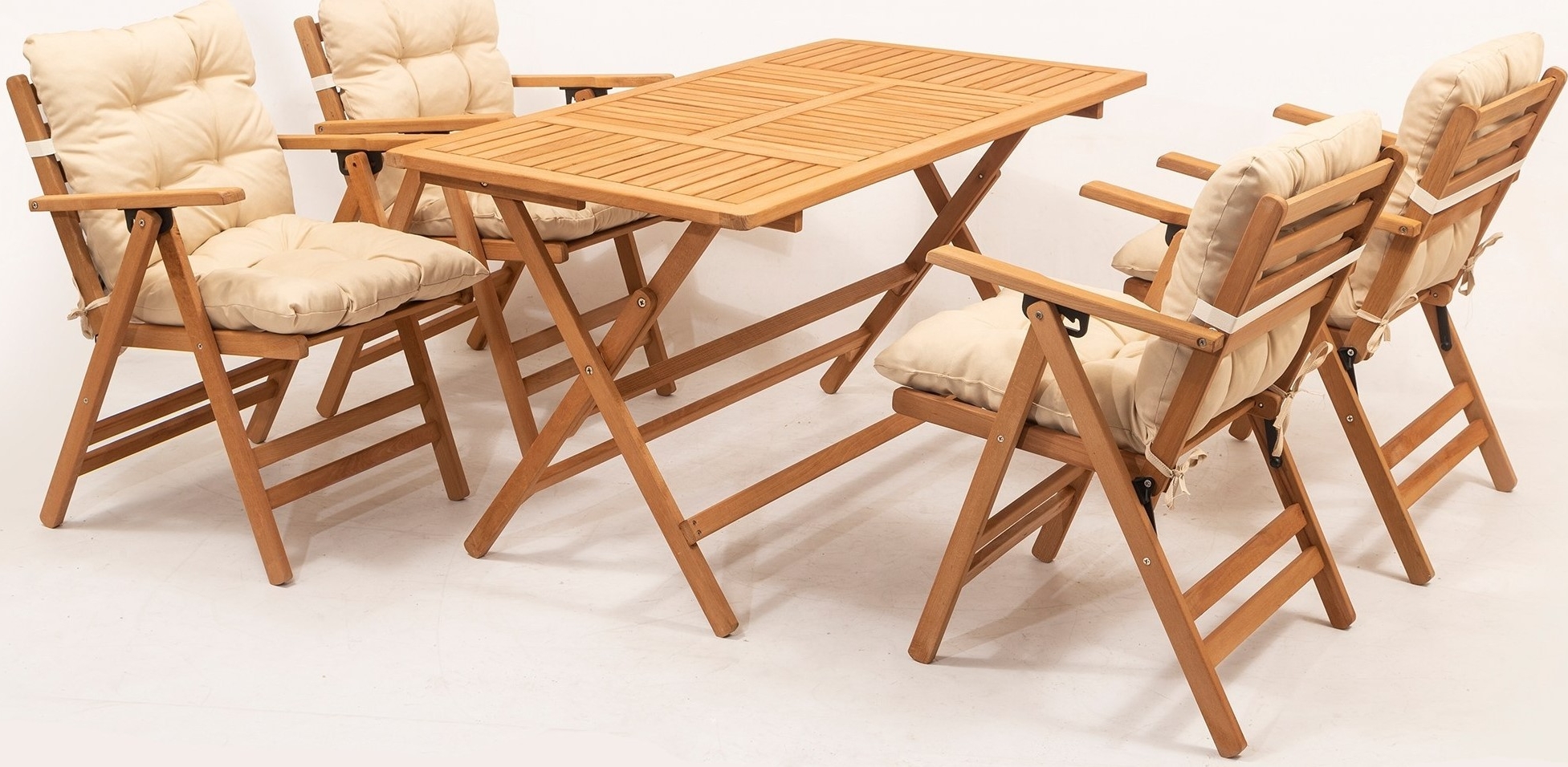 Jardin utematgrupp 4 - Bok/cream