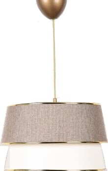 Retro taklampa med gulddetaljer Retro taklampa med gulddetaljer