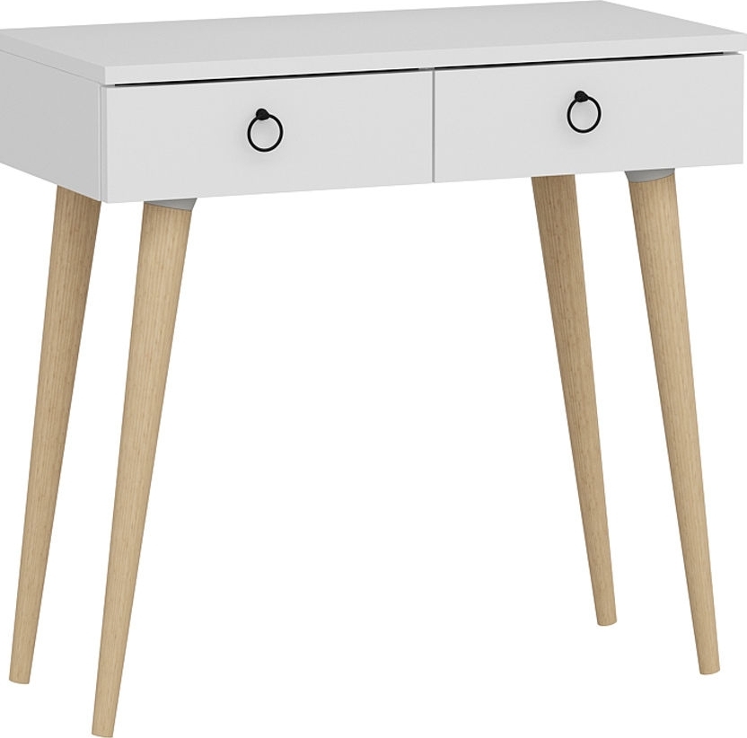 Arden avlastningsbord 72/100 x 35 cm - Vit