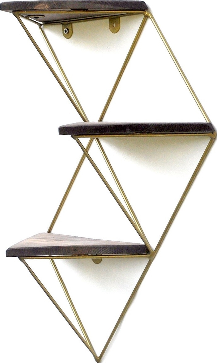 Walter wandplank 76 - Walnoot/goud