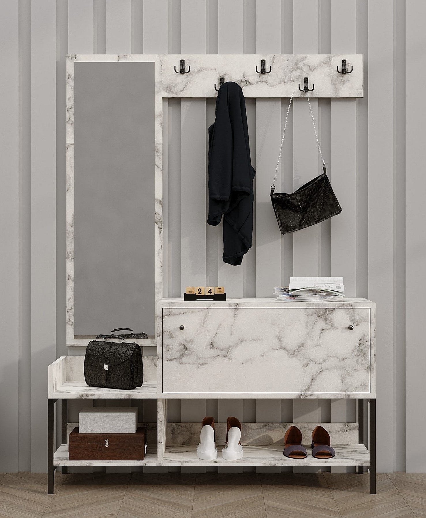 Nonso hallm�bel - Carrara marmor