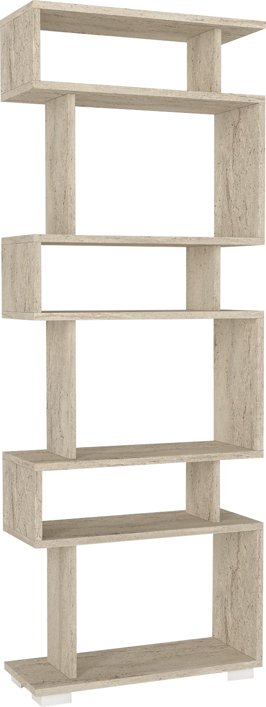 Blok bokhylla - Travertin