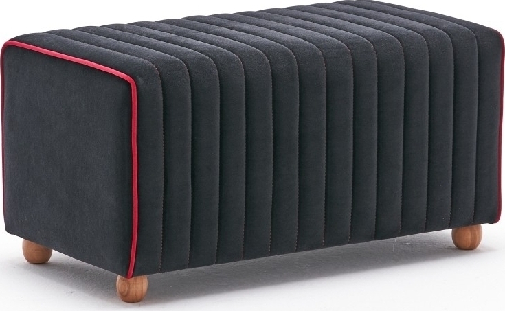 Mabel sittpuff - Antracit/rosa Mabel sittpuff - Antracit/rosa