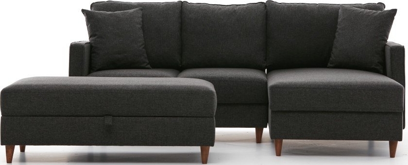 Eca divansoffa h�ger - Antracit