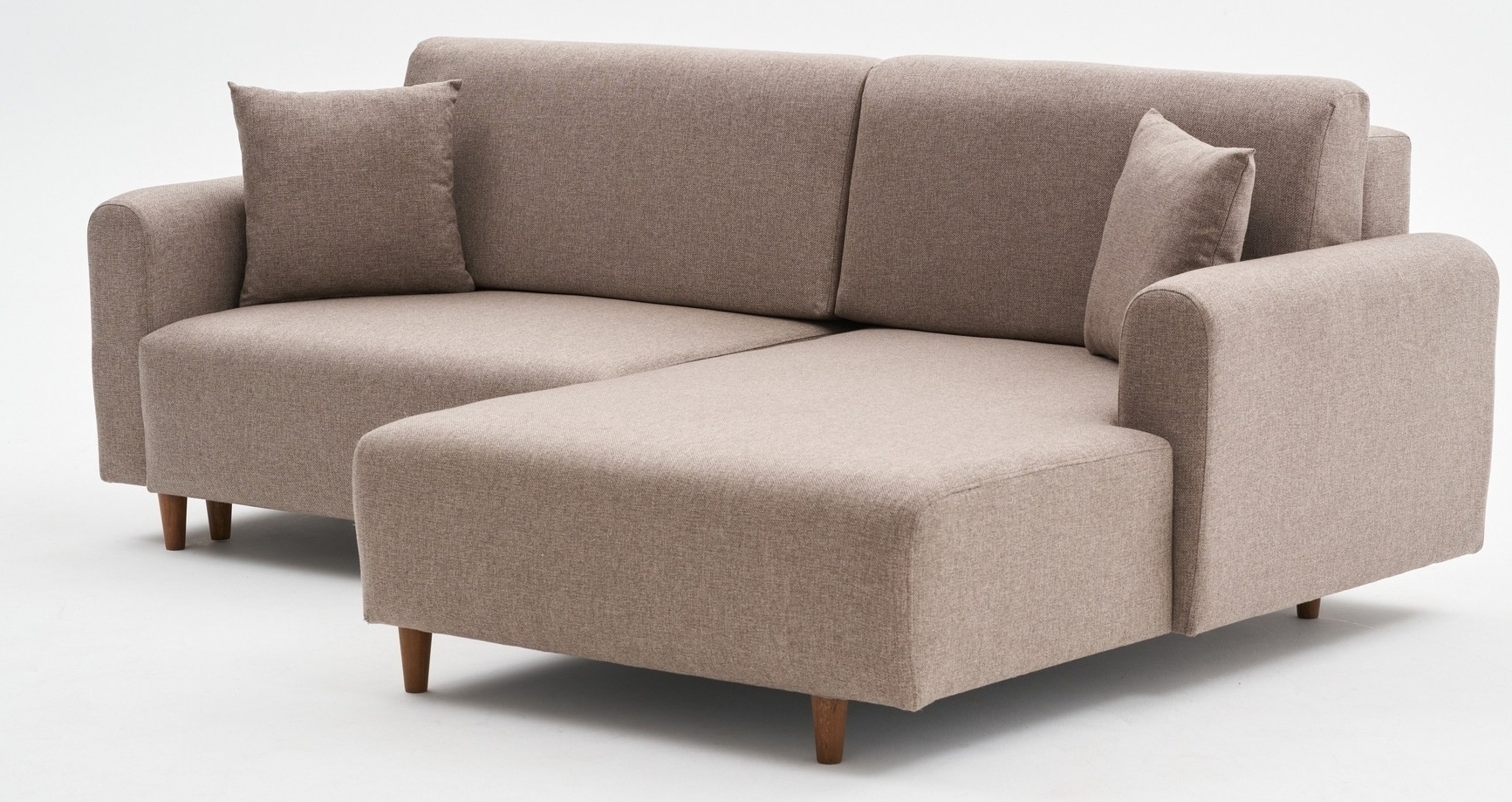 Mane divanb�ddsoffa h�ger - Brun