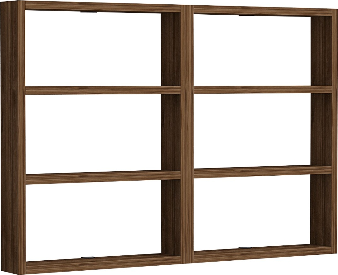 Hexa vägghylla - Valnöt Hexa vägghylla - Valnöt