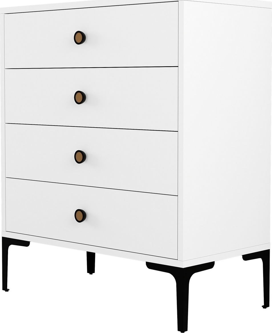 Lissabon ladekast - Wit