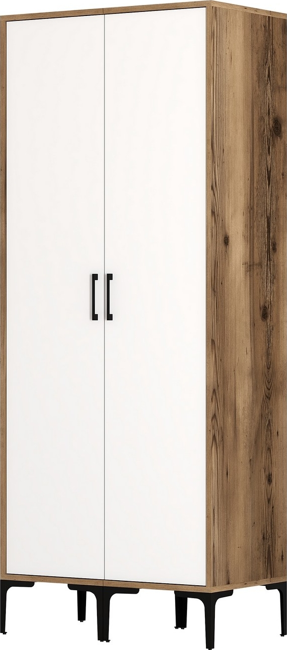 Kumsal garderob 6 Valn�t/vit