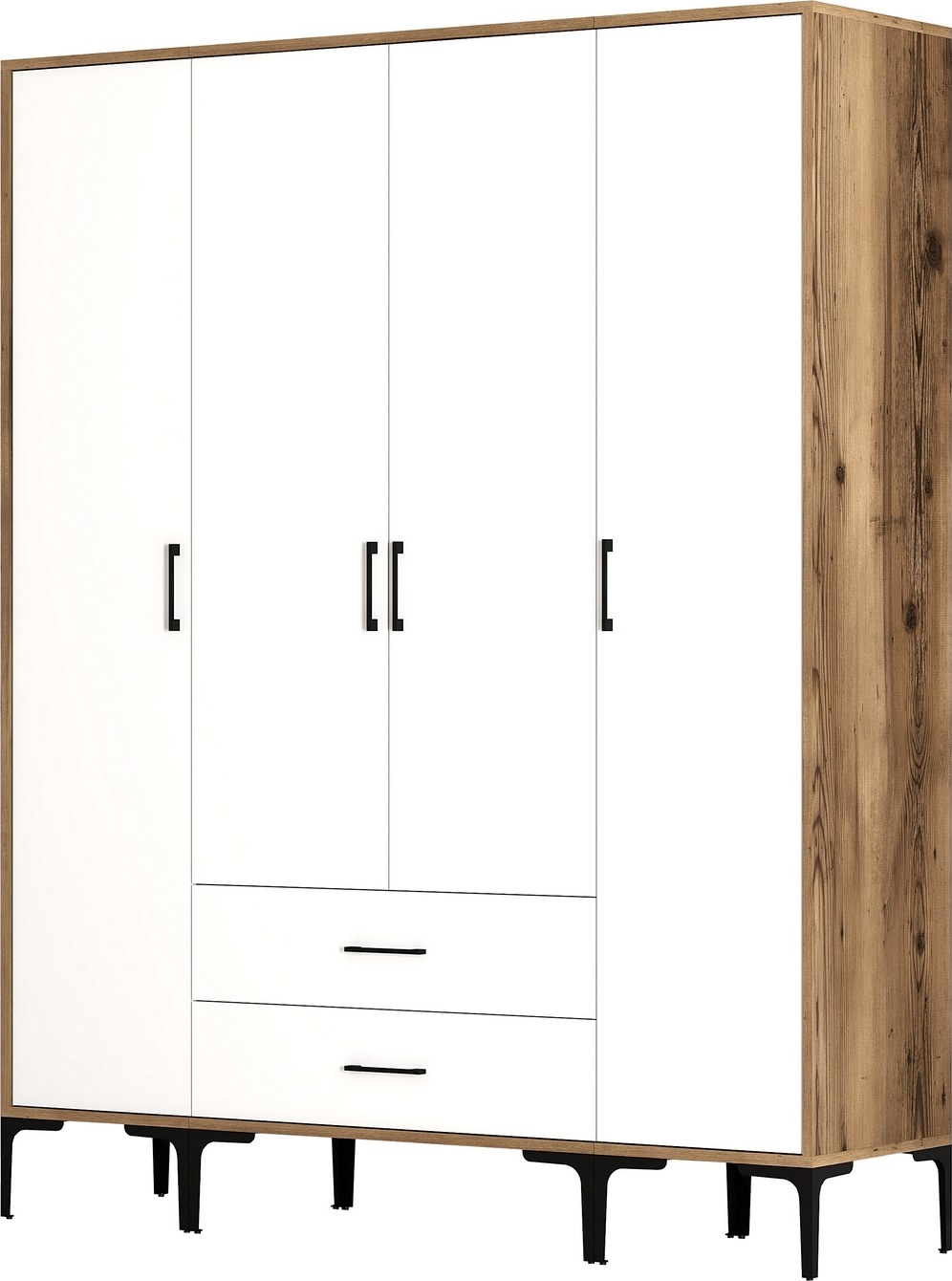 Kumsal garderob 13 Valn�t/vit