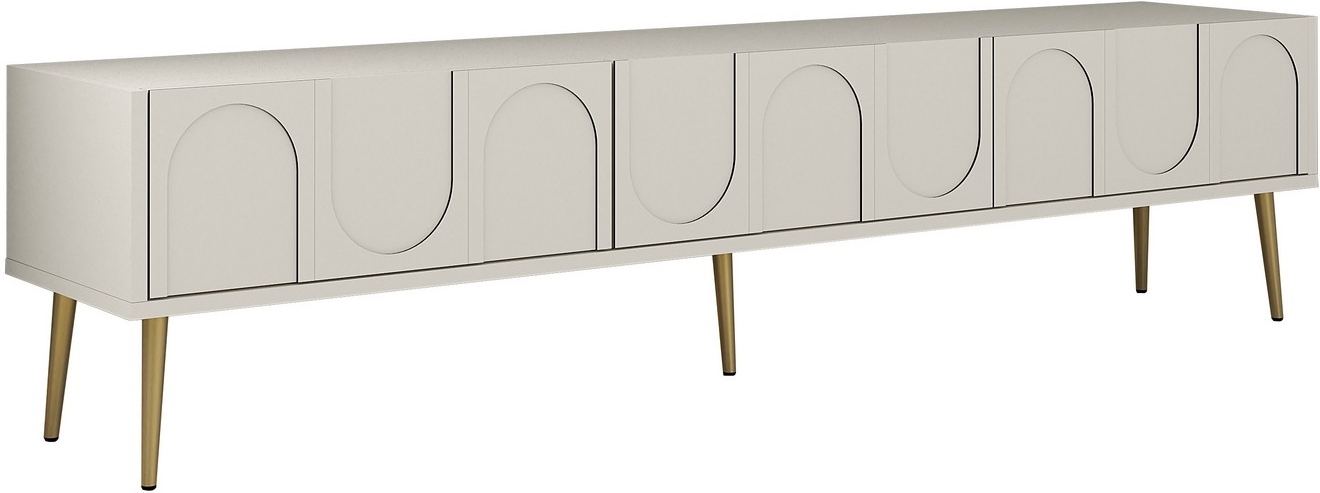 Lyon TV-meubel - Cr�me/goud