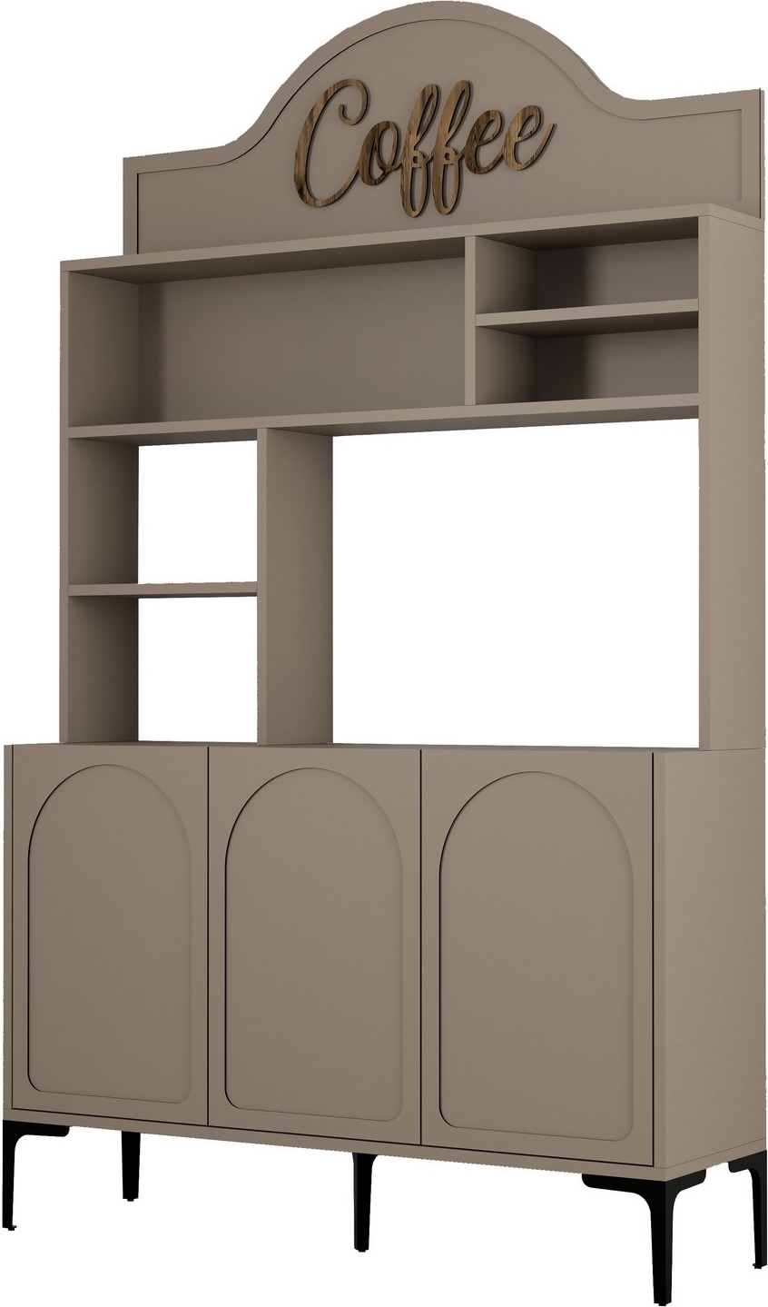 Lyon k�kssk�p 120 cm - Mocka/svart