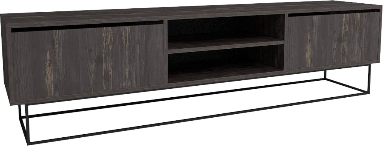 Controle mediabank 180 cm - Donkerbruin